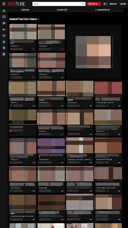 RedTube mobile screenshot