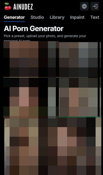 AINUDEZ mobile screenshot