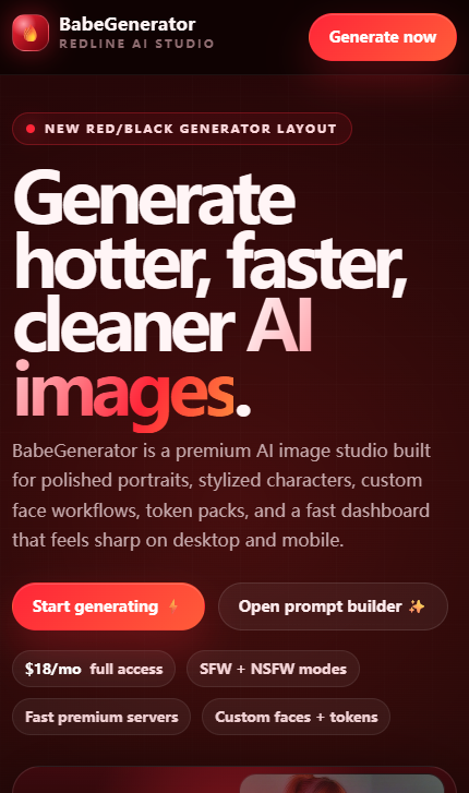 BabeGenerator mobile screenshot