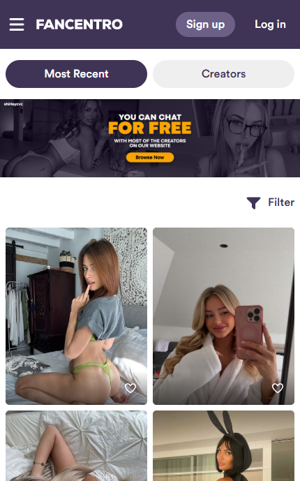 FanCentro mobile screenshot