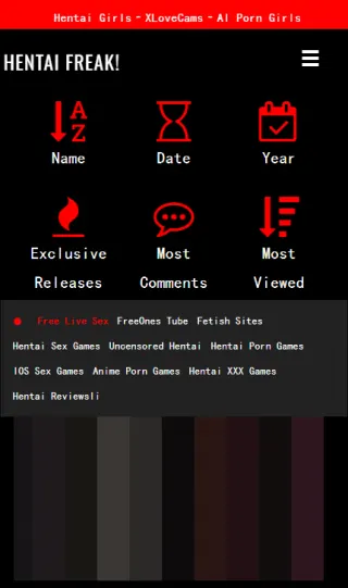 HentaiFreak mobile screenshot