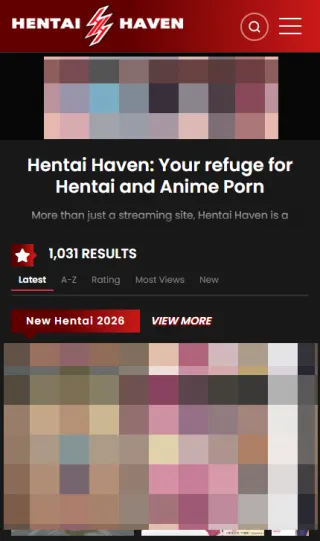HentaiHaven mobile screenshot