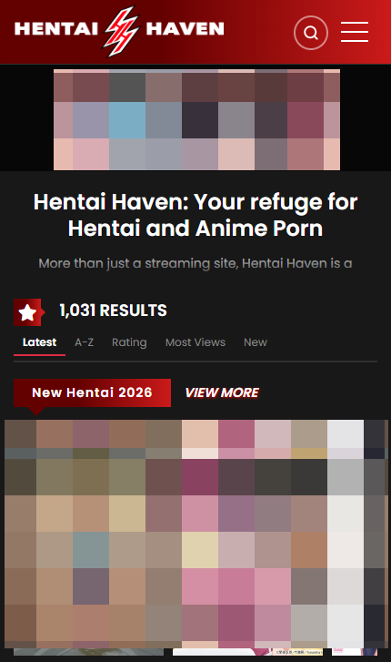 HentaiHaven mobile screenshot