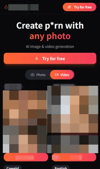 MakeNude mobile screenshot