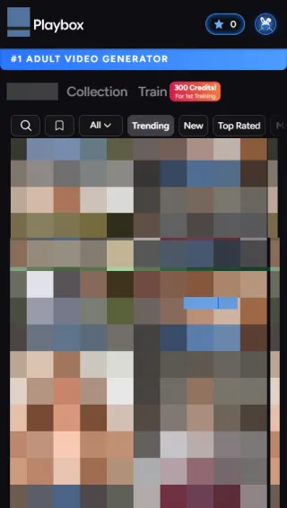 Playbox mobile screenshot