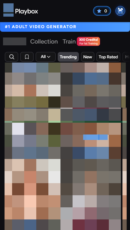 Playbox mobile screenshot