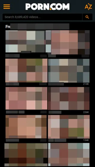 Porn.com mobile screenshot