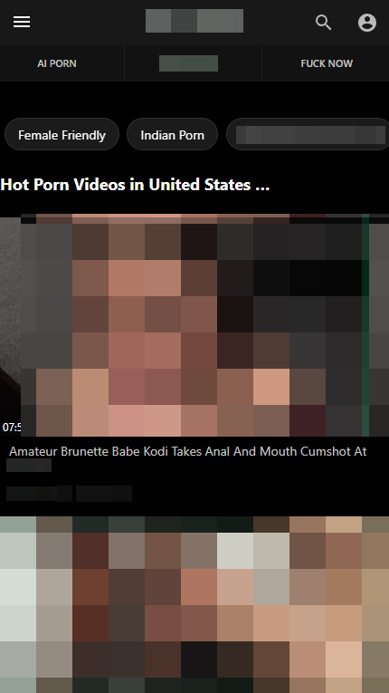 PornDoe mobile screenshot