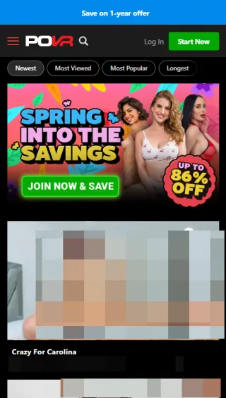 POVR mobile screenshot