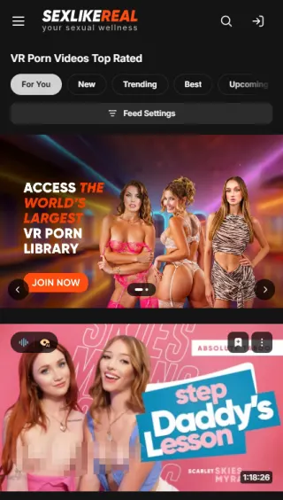 SexLikeReal mobile screenshot
