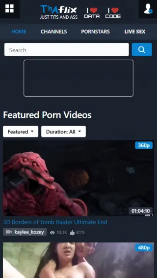 TNAFlix mobile screenshot