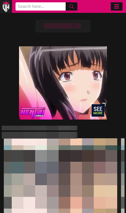 UncensoredHentai mobile screenshot