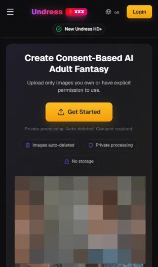 Undress mobile screenshot