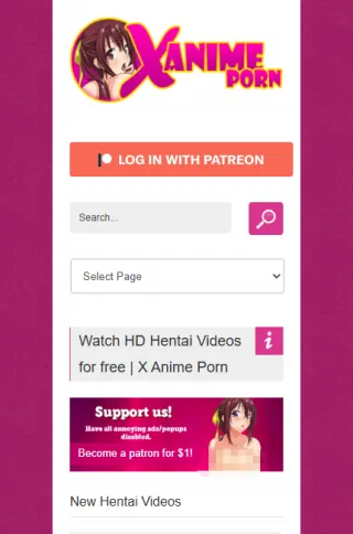 XAnimePorn mobile screenshot
