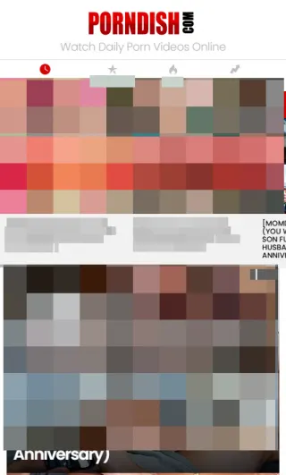 Porndish mobile screenshot
