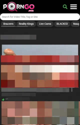 PornGo mobile screenshot