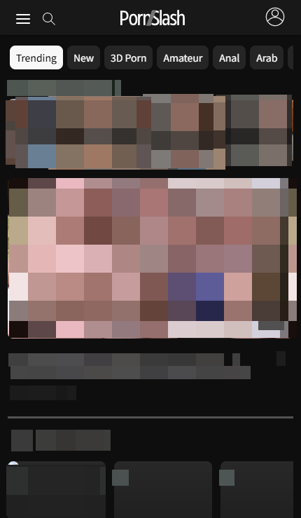 PornSlash mobile screenshot